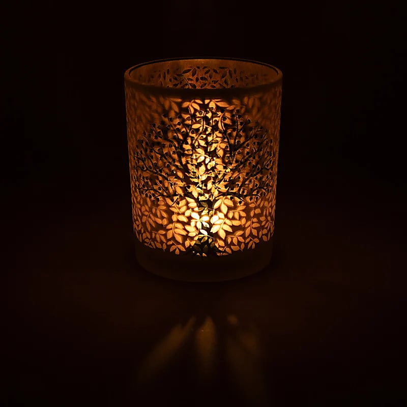 Portavelas de Vidrio ~ Ilumina tu espacio con estilo y simbolismo