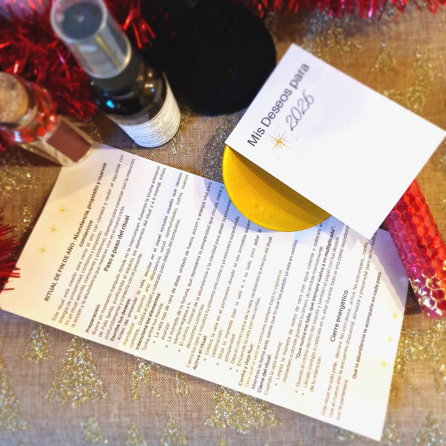✨ Ritual de Fin de Año · Abundancia 2026 ✨
