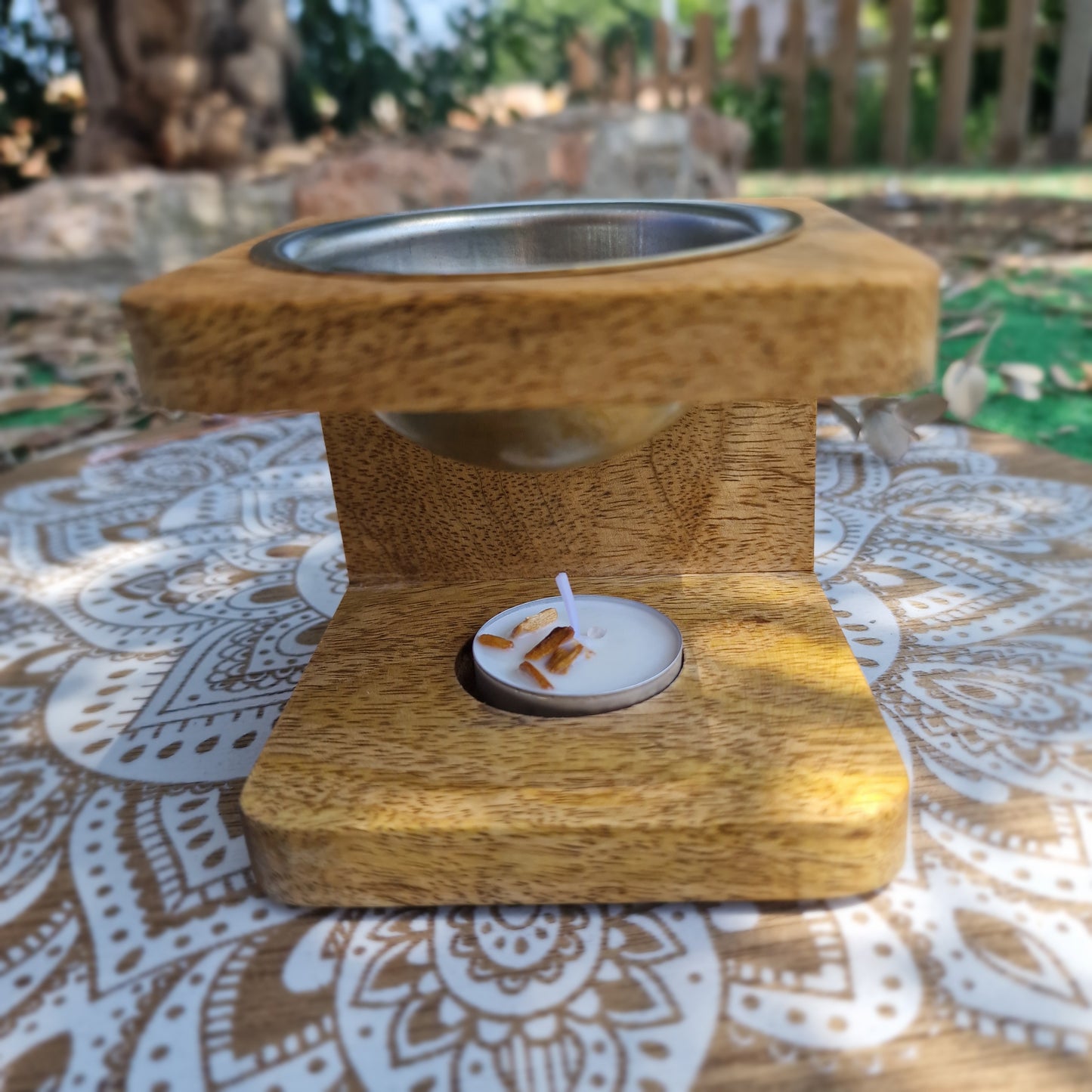 Quemador de aceite Madera de Mango