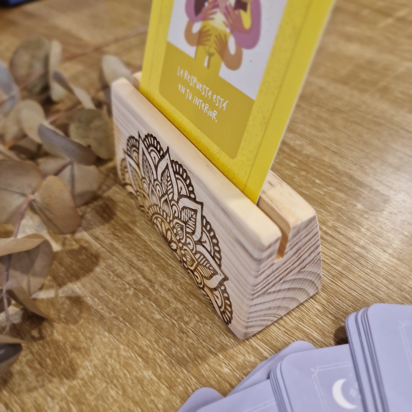 ✨ Soporte para Cartas de Tarot y Oráculo