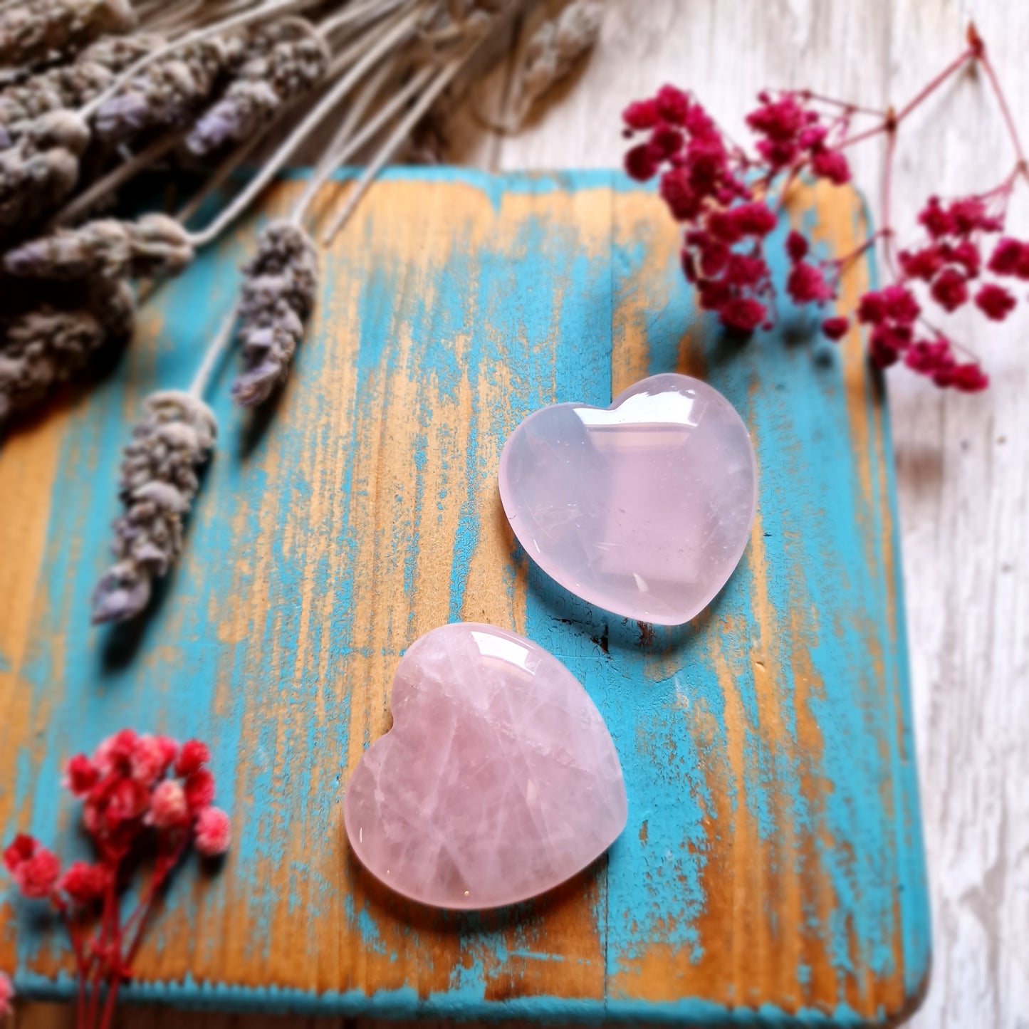 Corazón Cuarzo Rosa ~ Amor y Armonía
