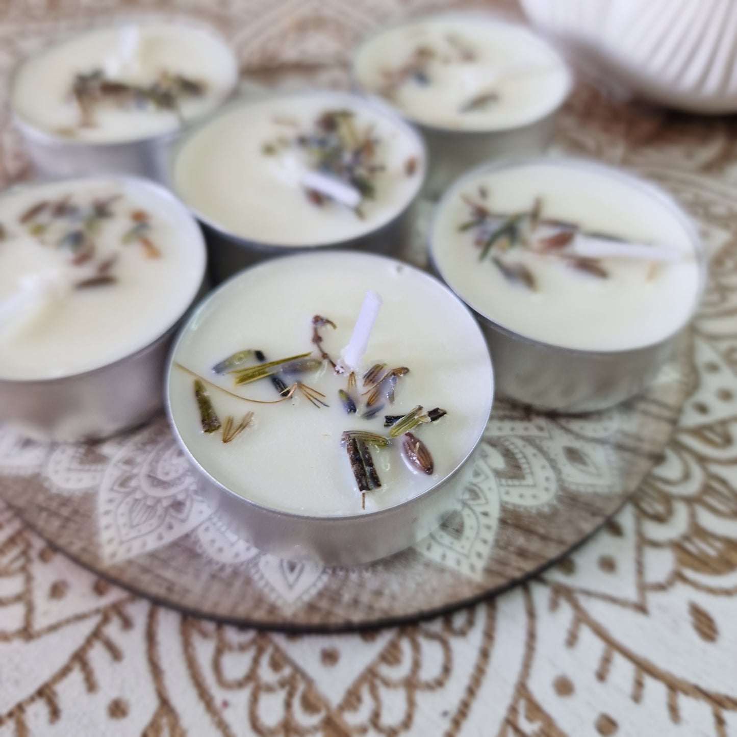 Velas de soja de Lavanda ~ Paz y descanso