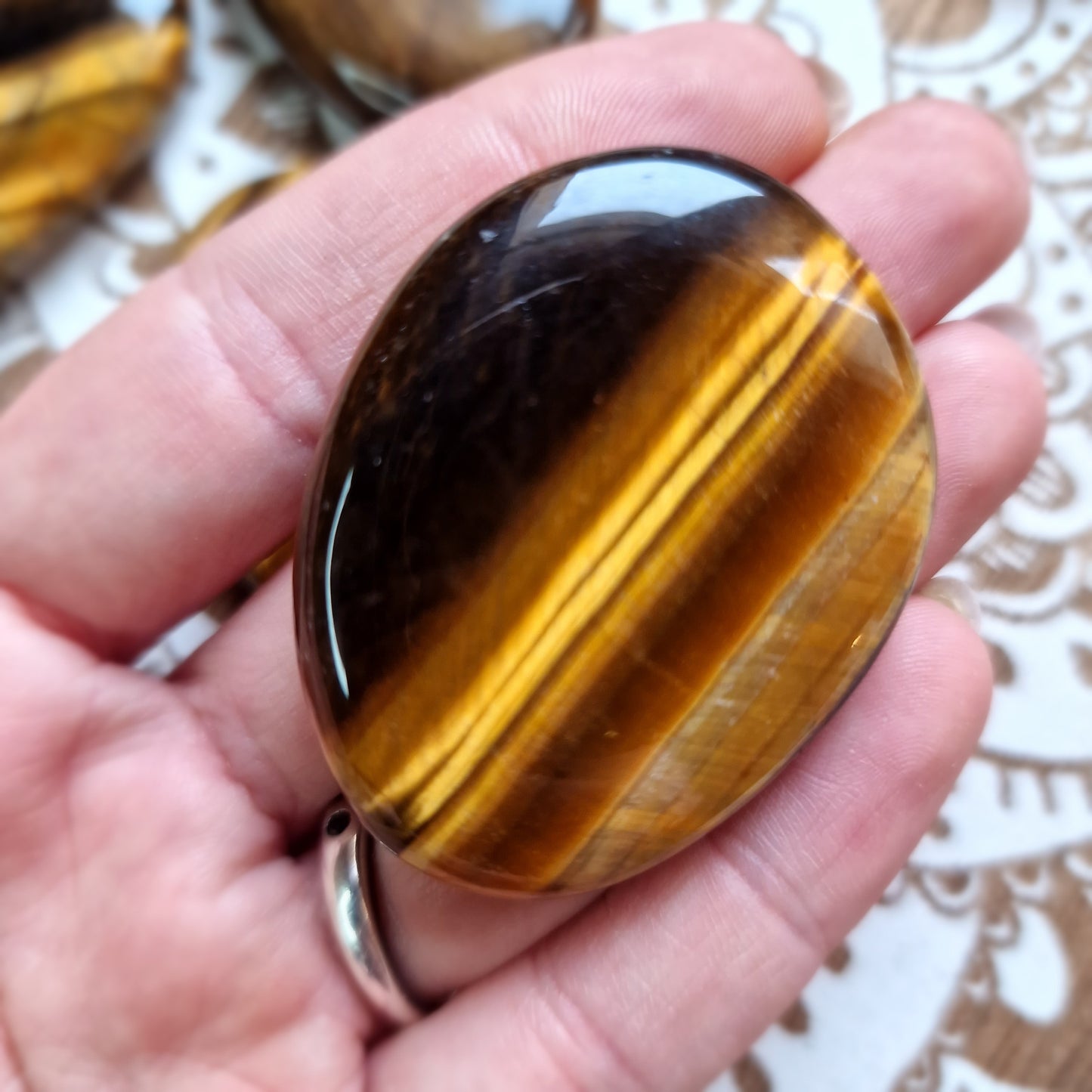 Rodado Plano Ojo de Tigre~ Fuerza y Protección