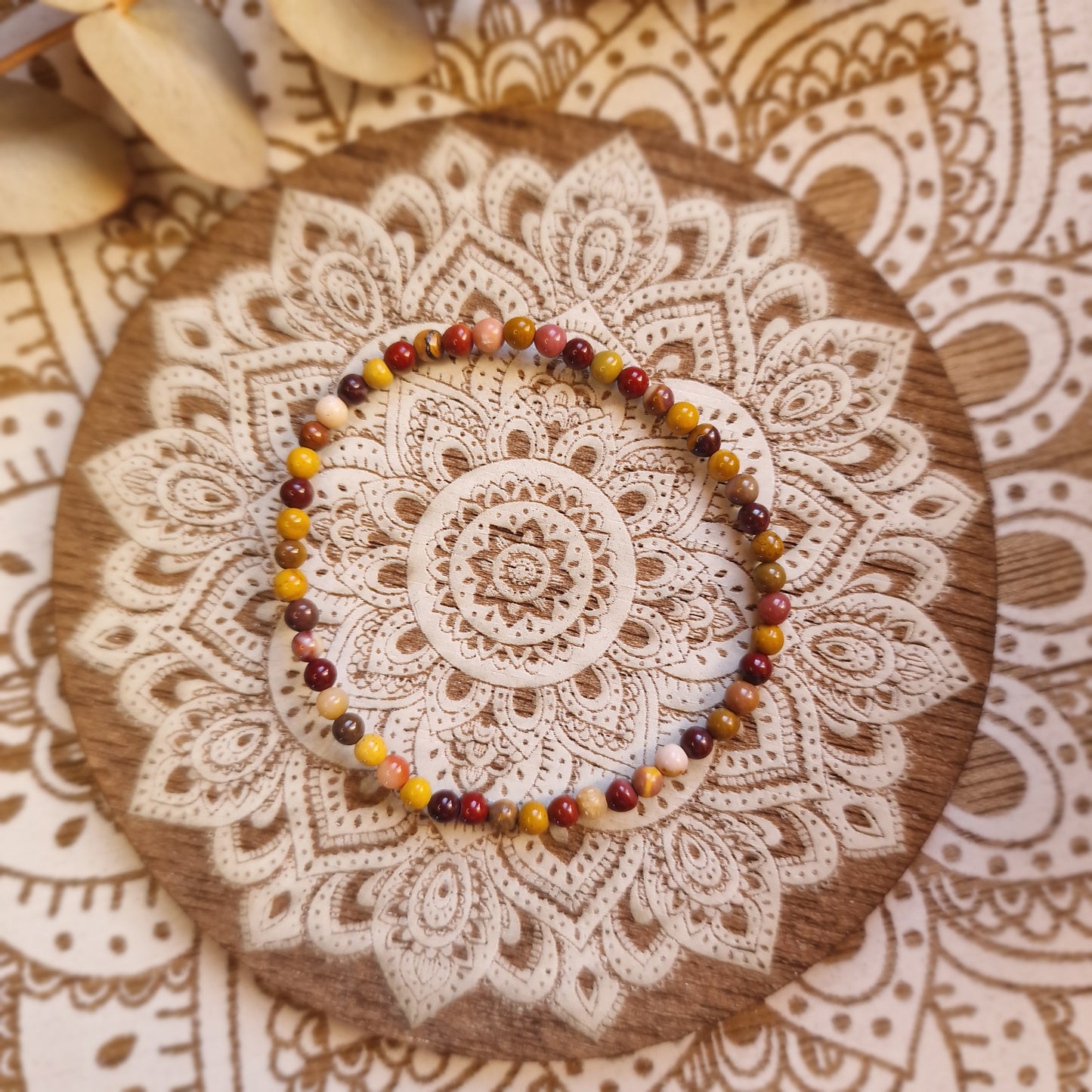 Pulsera de Mokaita ~ Energía y Estabilidad Natural ~ 4 y 6 mm
