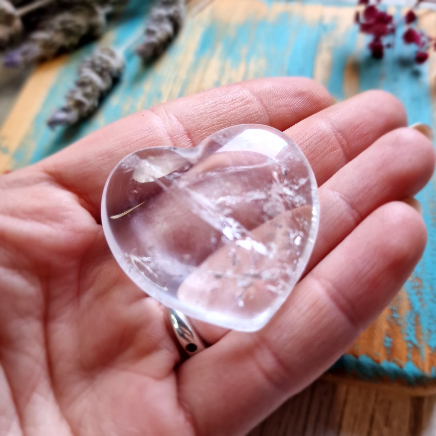 Corazón Cuarzo ~ Claridad y Energía Amplificada