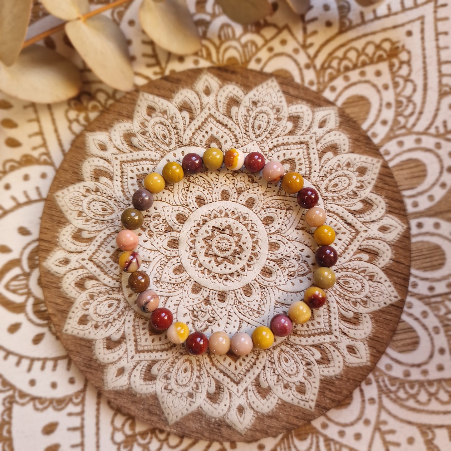 Pulsera de Mokaita ~ Energía y Estabilidad Natural ~ 4 y 6 mm