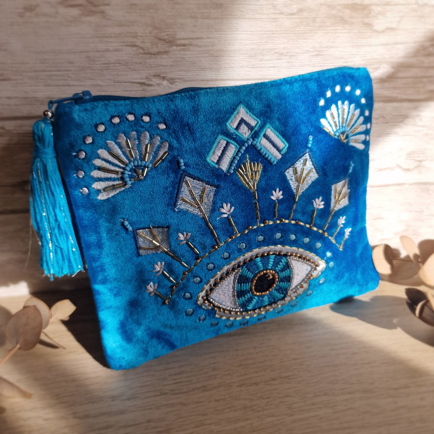 📘 Neceser de Terciopelo OJO ~ Intuición y Claridad Interior