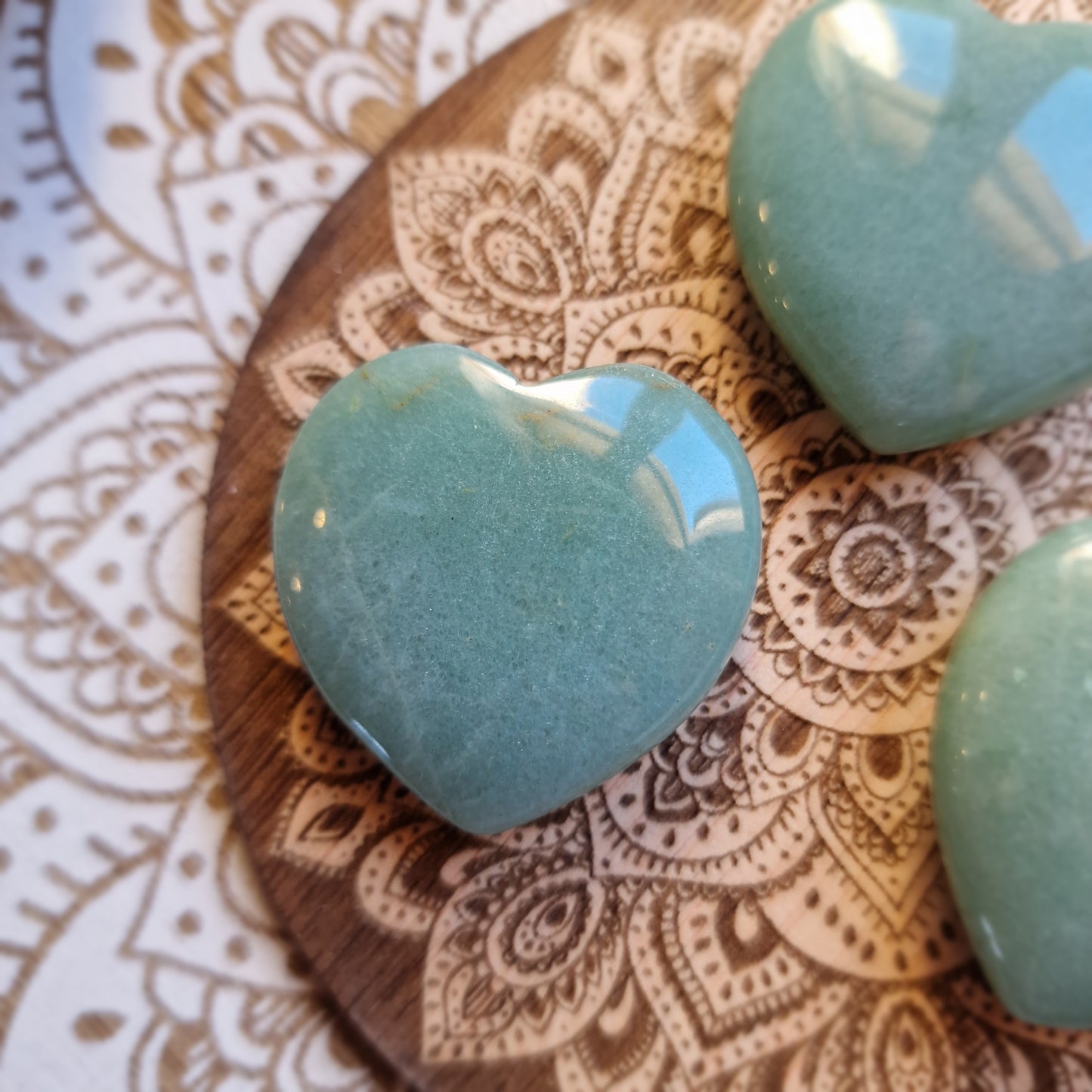 Corazón de Cuarzo Verde ~ Sanación y Equilibrio Emocional