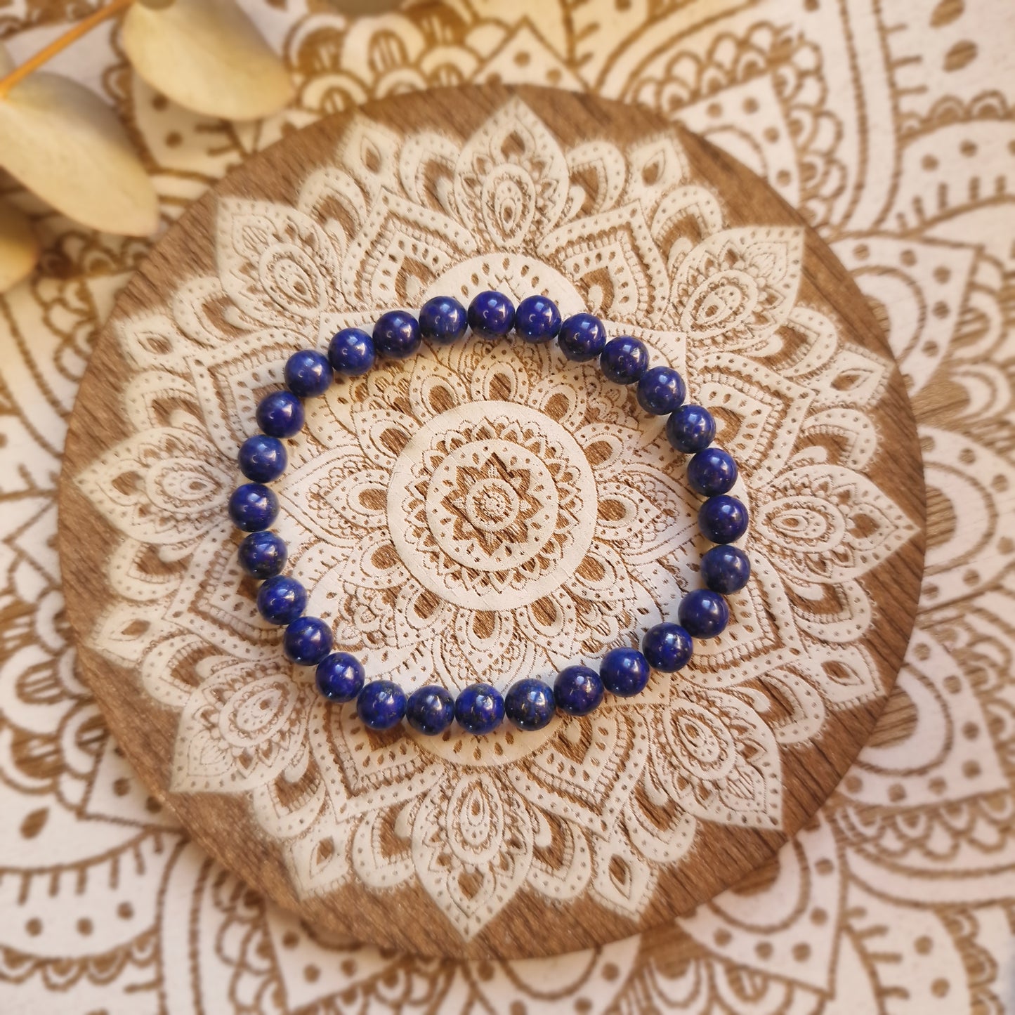Pulsera Lapislázuli ~ Claridad Mental y Comunicación ~ 4 y 6 mm