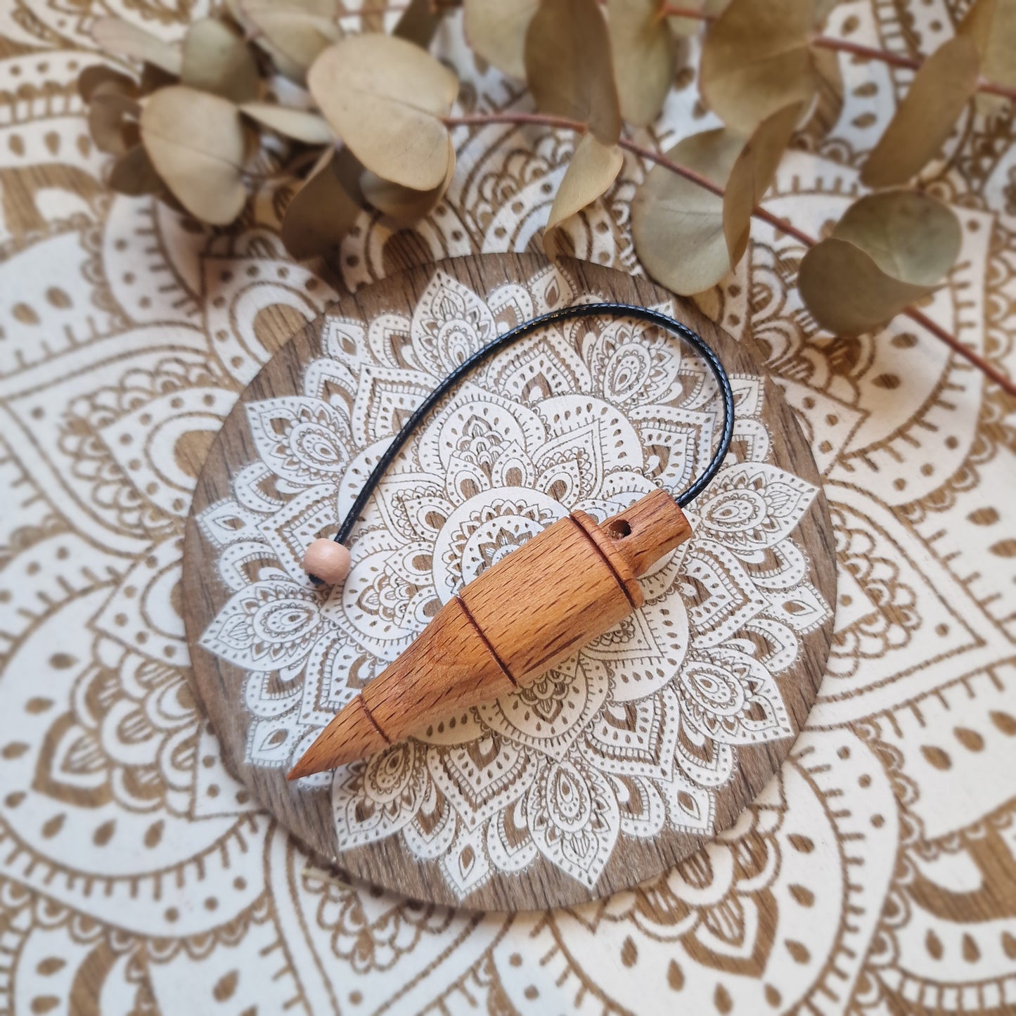 Péndulo de Madera de Haya – Artesanal y Natural