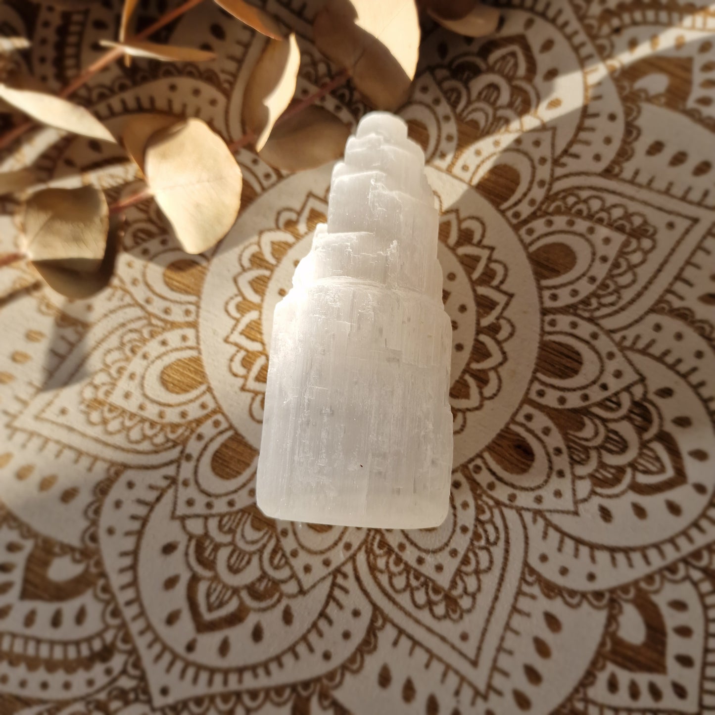 Monolito de Selenita 10 cm ~ Claridad y purificación