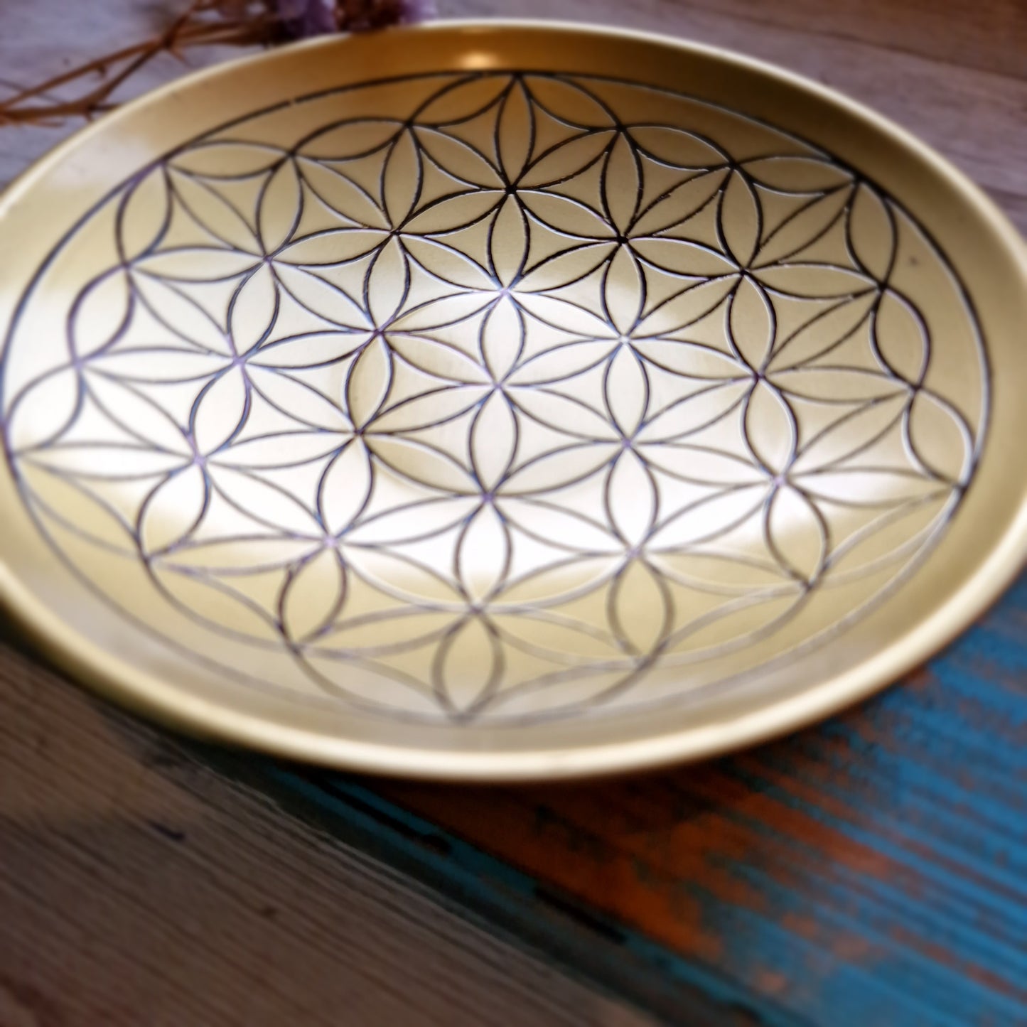 Plato Flor de la Vida