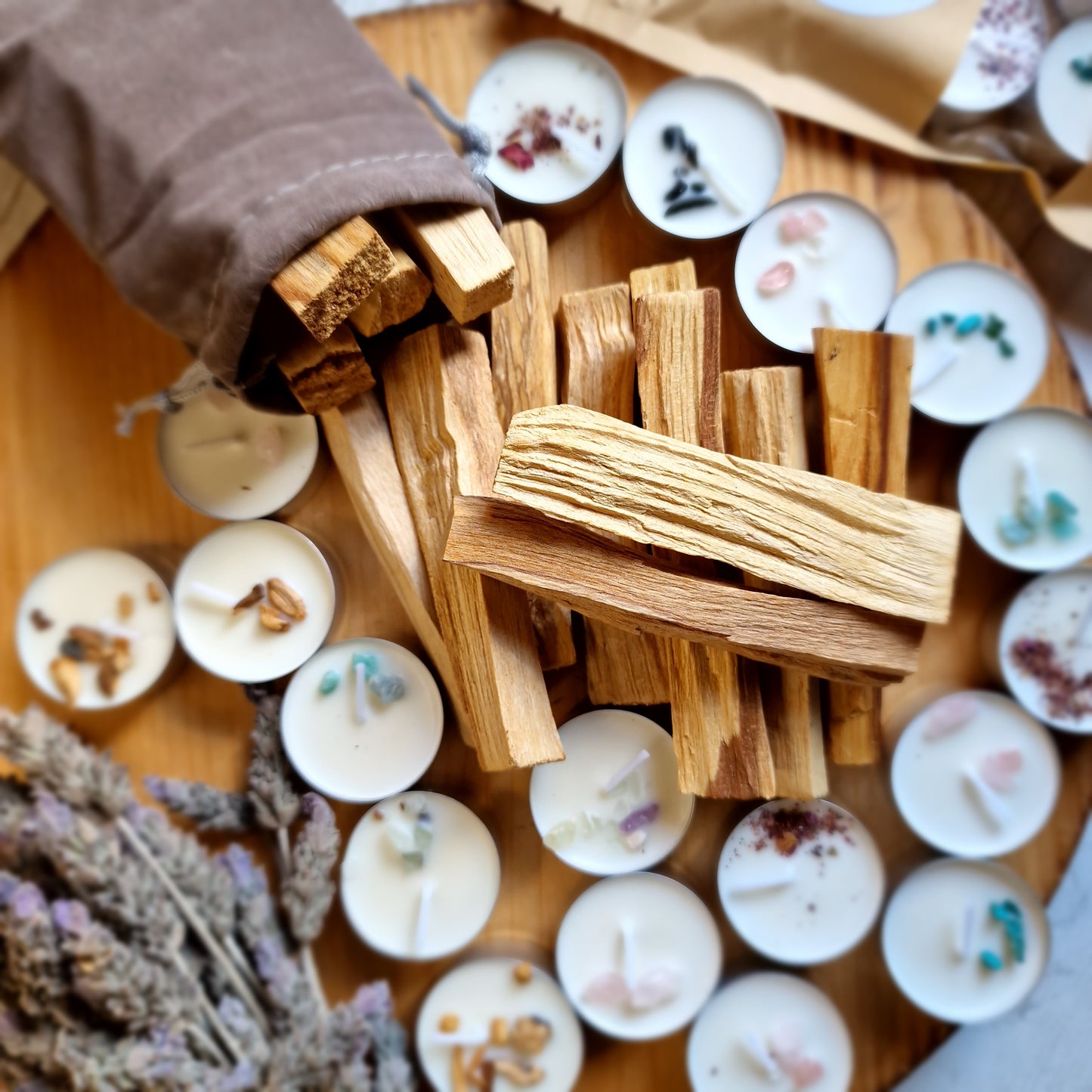 Palo Santo + Velas de soja