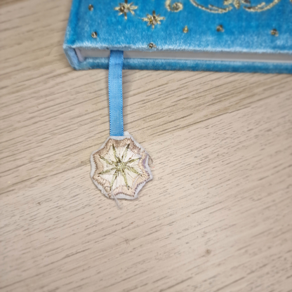 🪽 Cuaderno de Terciopelo Azul Cielo ~ Alas de Ángel
