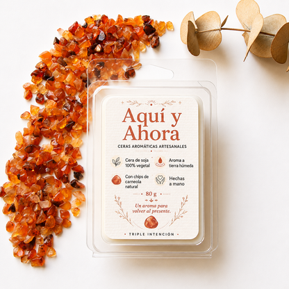 Ceras Aromáticas ~ Aquí y Ahora ~ Tierra húmeda