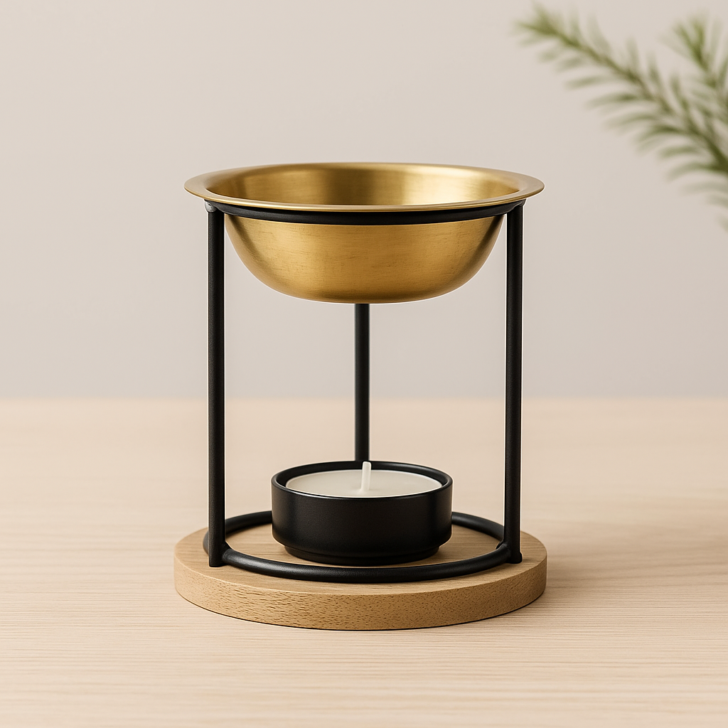 Quemador de aceites aromáticos.