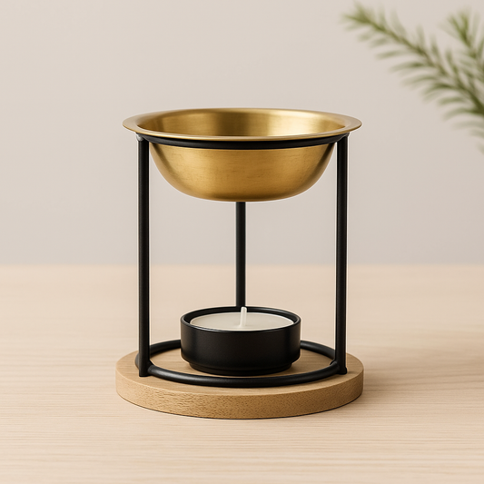 Quemador de aceites aromáticos.