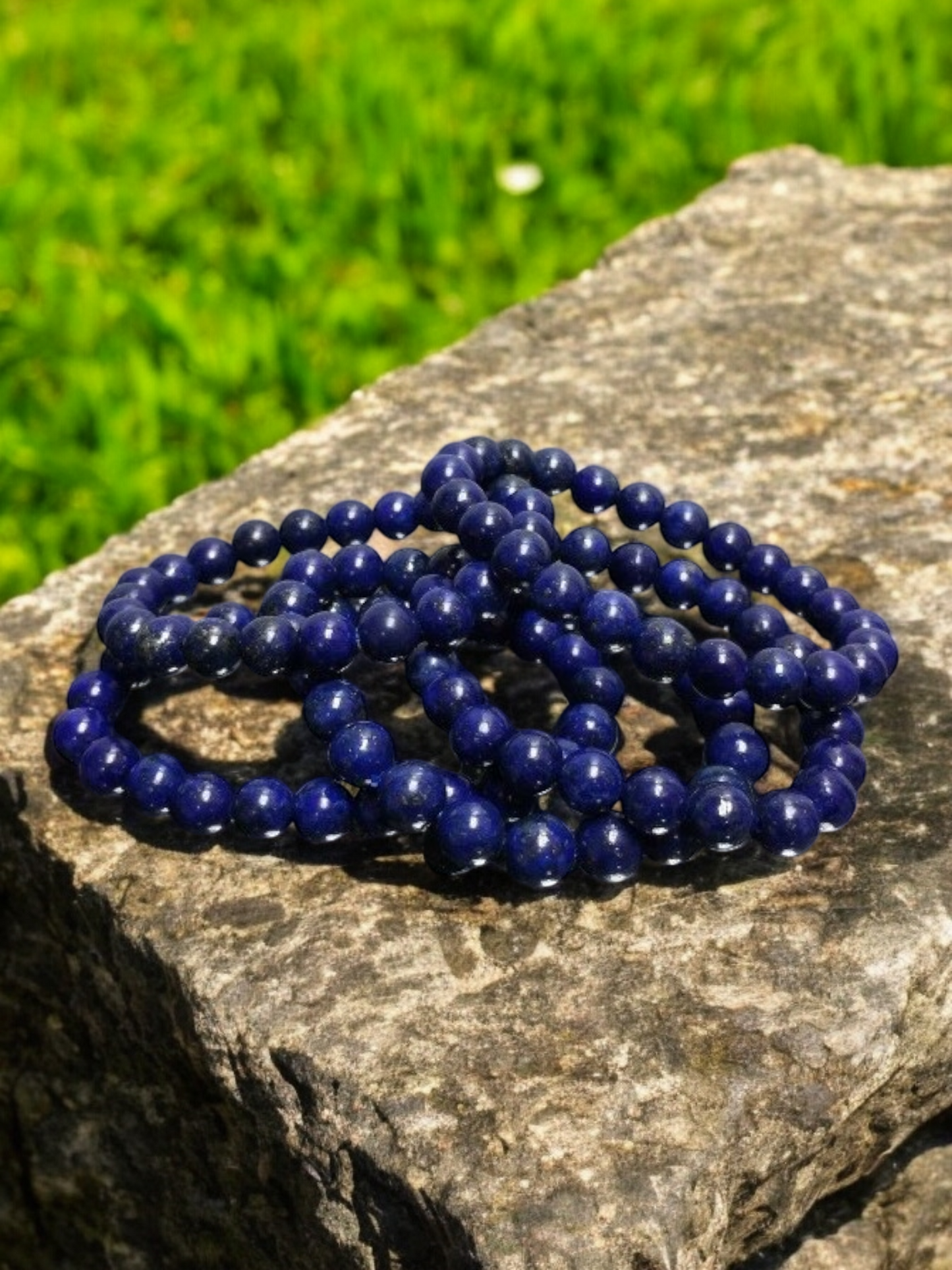 Pulsera Lapislázuli 4mm