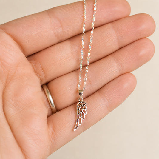 Colgante Ala de Ángel ~ Plata de Ley