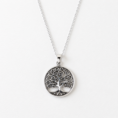 Colgante Árbol de la Vida ~ Plata de Ley