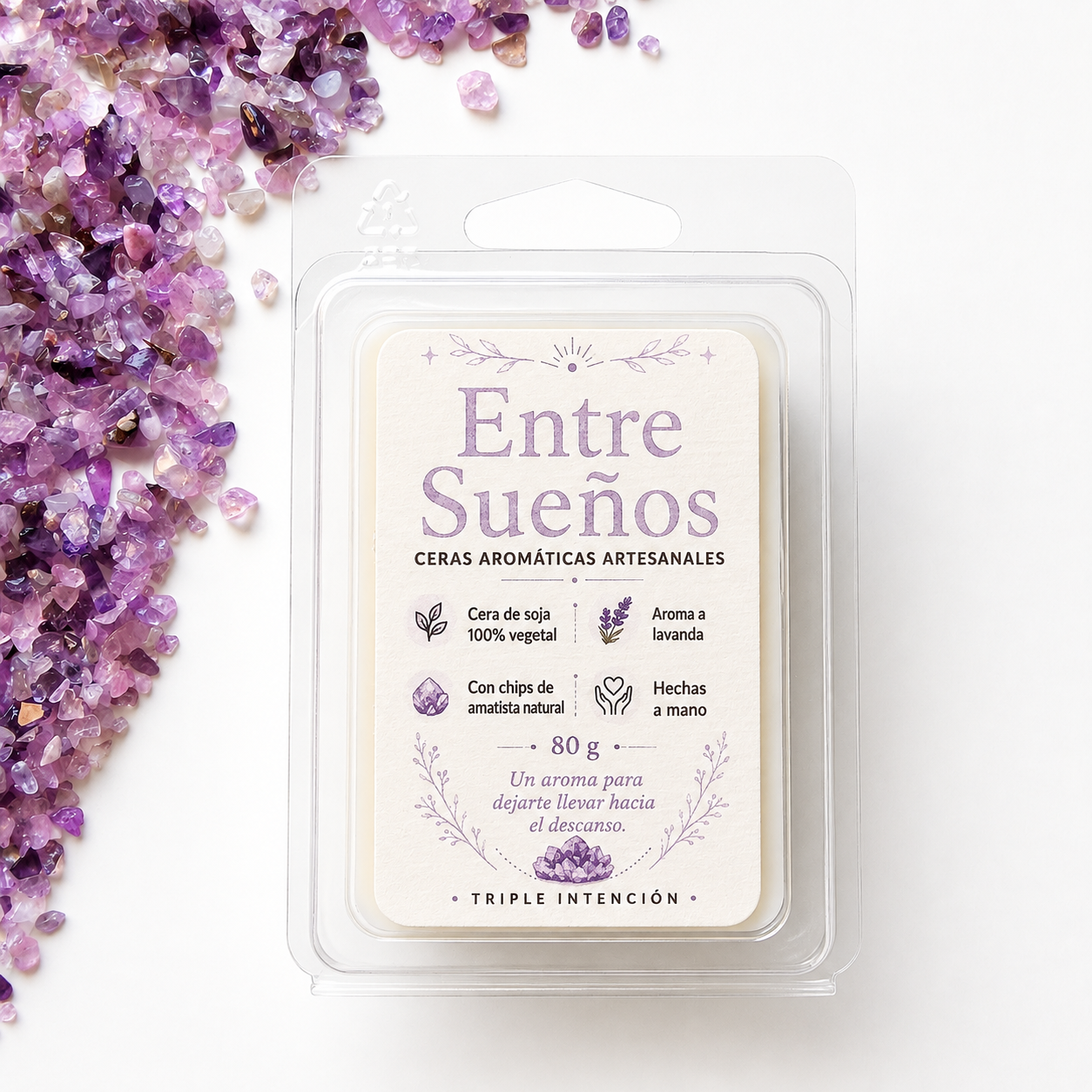Ceras Aromáticas ~ Entre Sueños ~ Lavanda