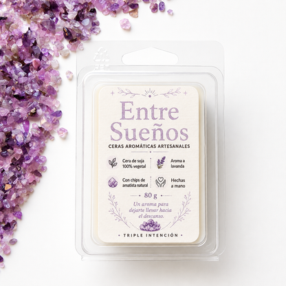 Ceras Aromáticas ~ Entre Sueños ~ Lavanda