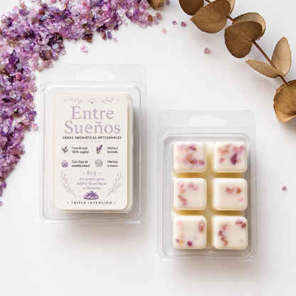 Ceras Aromáticas ~ Entre Sueños ~ Lavanda