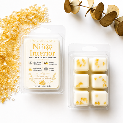 Ceras Aromáticas ~ Conecta con tu niñ@ interior ~ Coco y Cíticos