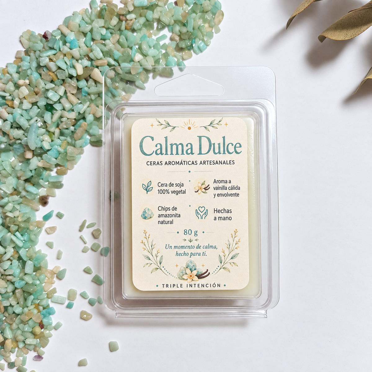 Ceras Aromáticas ~ Calma Dulce ~ Vainilla