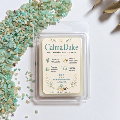 Ceras Aromáticas ~ Calma Dulce ~ Vainilla