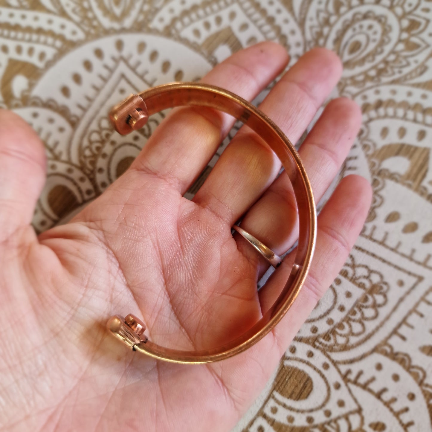 Brazalete de Cobre con Imanes ~ Equilibrio y Energía en tu Día a Día
