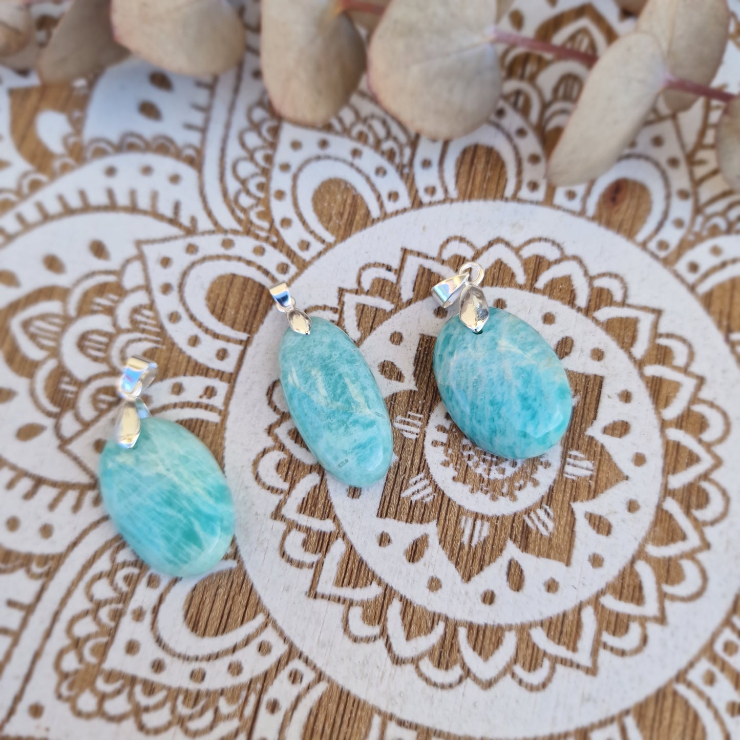 Colgante de Amazonita ~ Calma y Comunicación