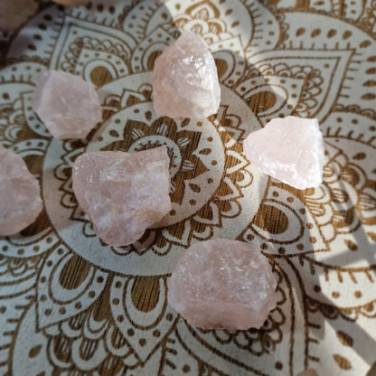 Masivo de Cuarzo Rosa ~ Calma y amor consciente