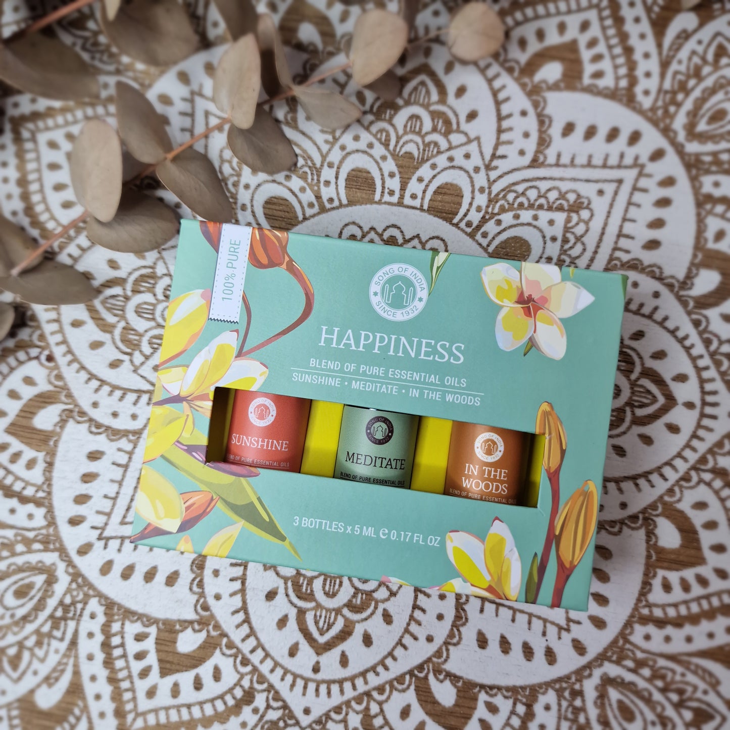 Set de Aceites Esenciales Happiness ~ Calma y Bienestar