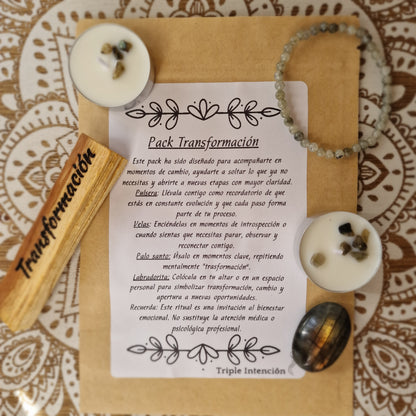 Pack Iniciación ~  Transformación ~ Confía en tu proceso
