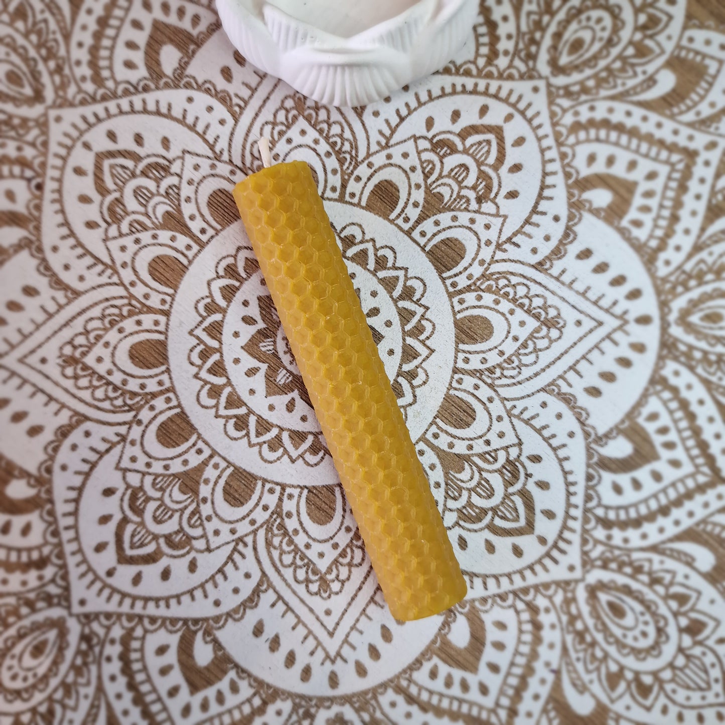 Vela Artesanal de Cera de Abeja (XS, S, M)