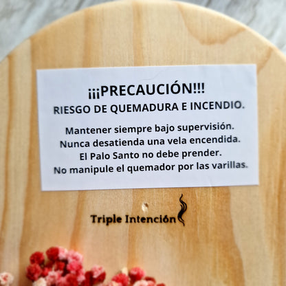 Quemador Triple Esencia. MANDALA