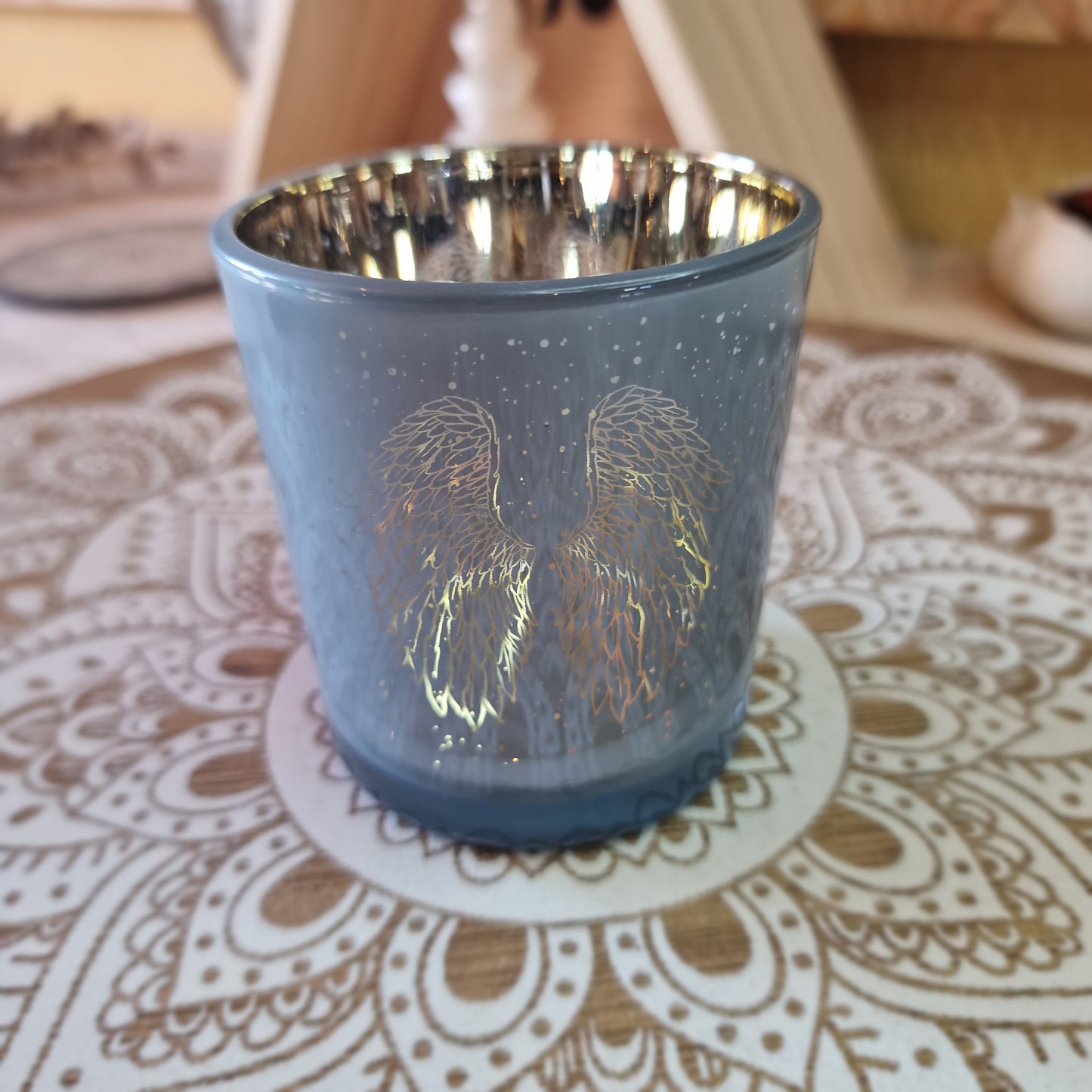 Portavelas de Vidrio ~ Ilumina tu espacio con estilo y simbolismo