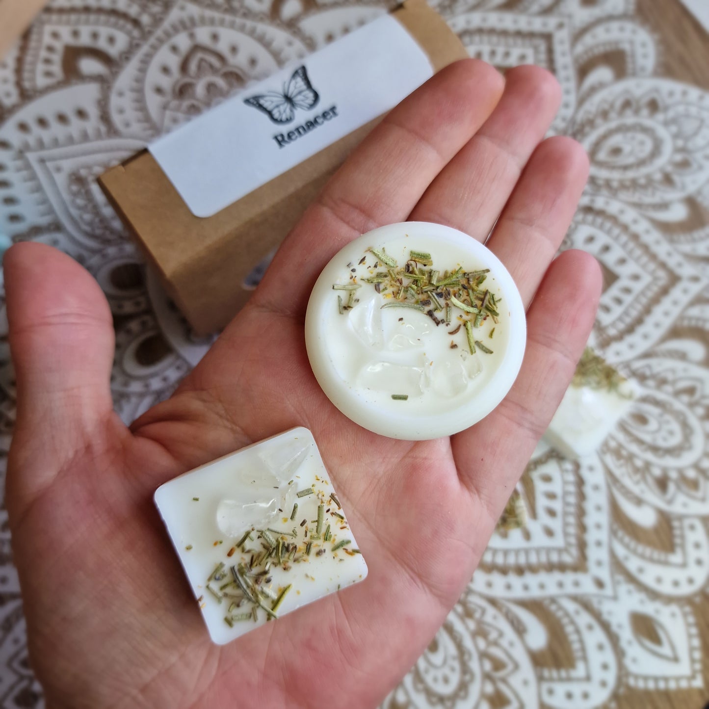 🦋 Renacer – Ceras Aromáticas Artesanales