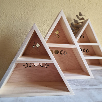 🌙 Altar piramidal artesanal🌙 ~ Donde habita tu intención.