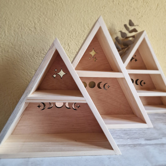 🌙 Altar piramidal artesanal🌙 ~ Donde habita tu intención ✨