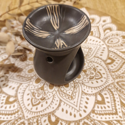 Quemador de aceites " ELEMENTAL" ~ Elegancia y relajación