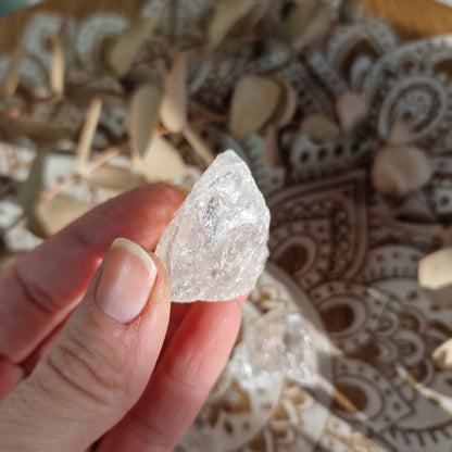 Masivo de Cuarzo Cristal ~ Claridad y equilibrio energético