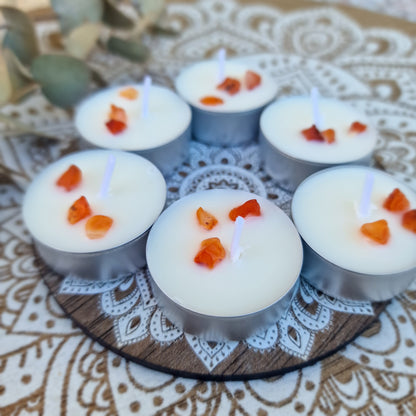 Velas de soja, Incienso -  Enraizamiento y Vitalidad Interior