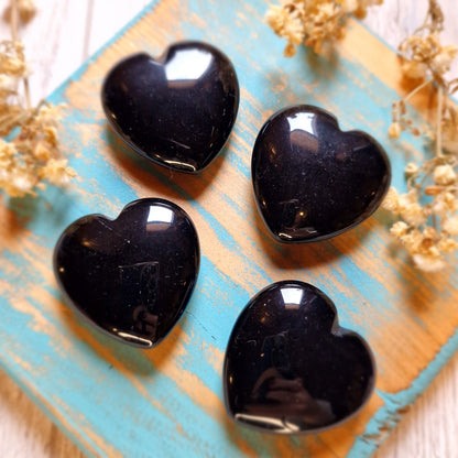 Corazón Obsidiana Negra