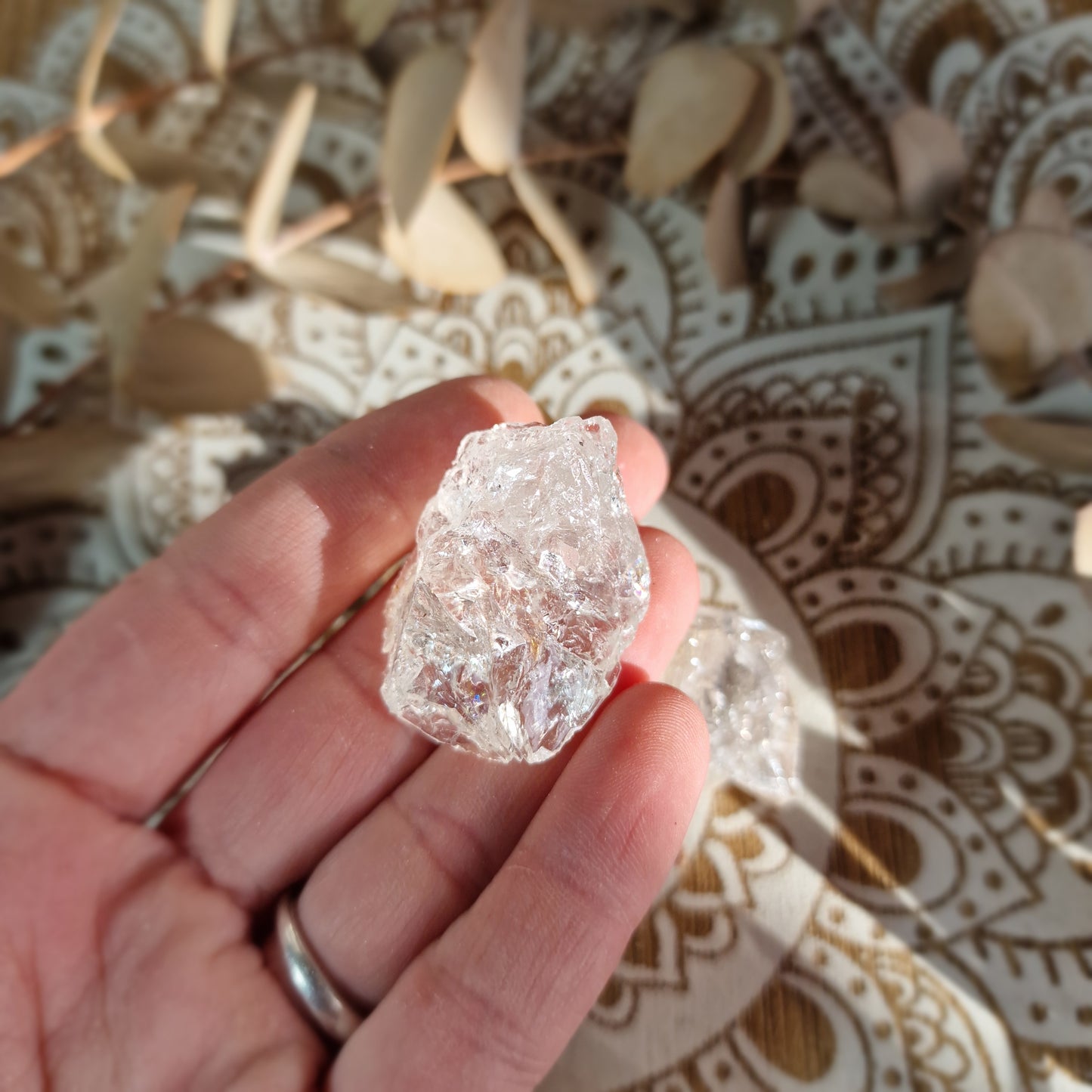 Masivo de Cuarzo Cristal ~ Claridad y equilibrio energético