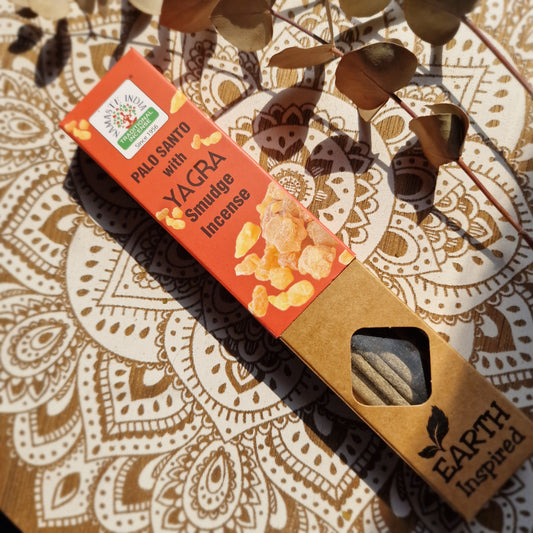 Incienso natural de  Palo Santo y Yagra ~ Prosperidad
