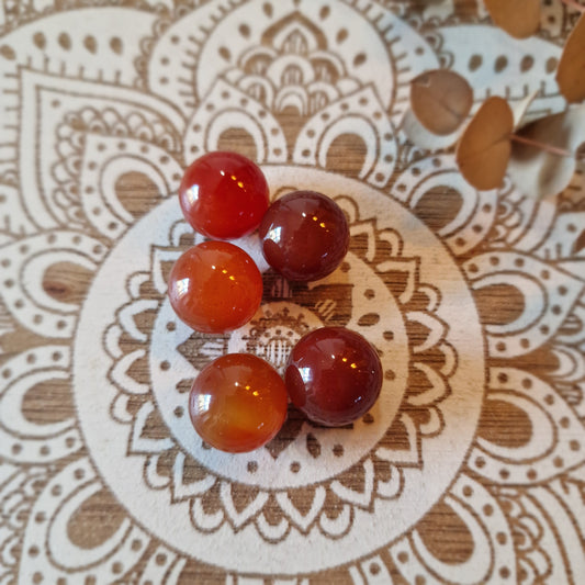 Pequeñas Esferas de Carneola ~ Vitalidad y Motivación