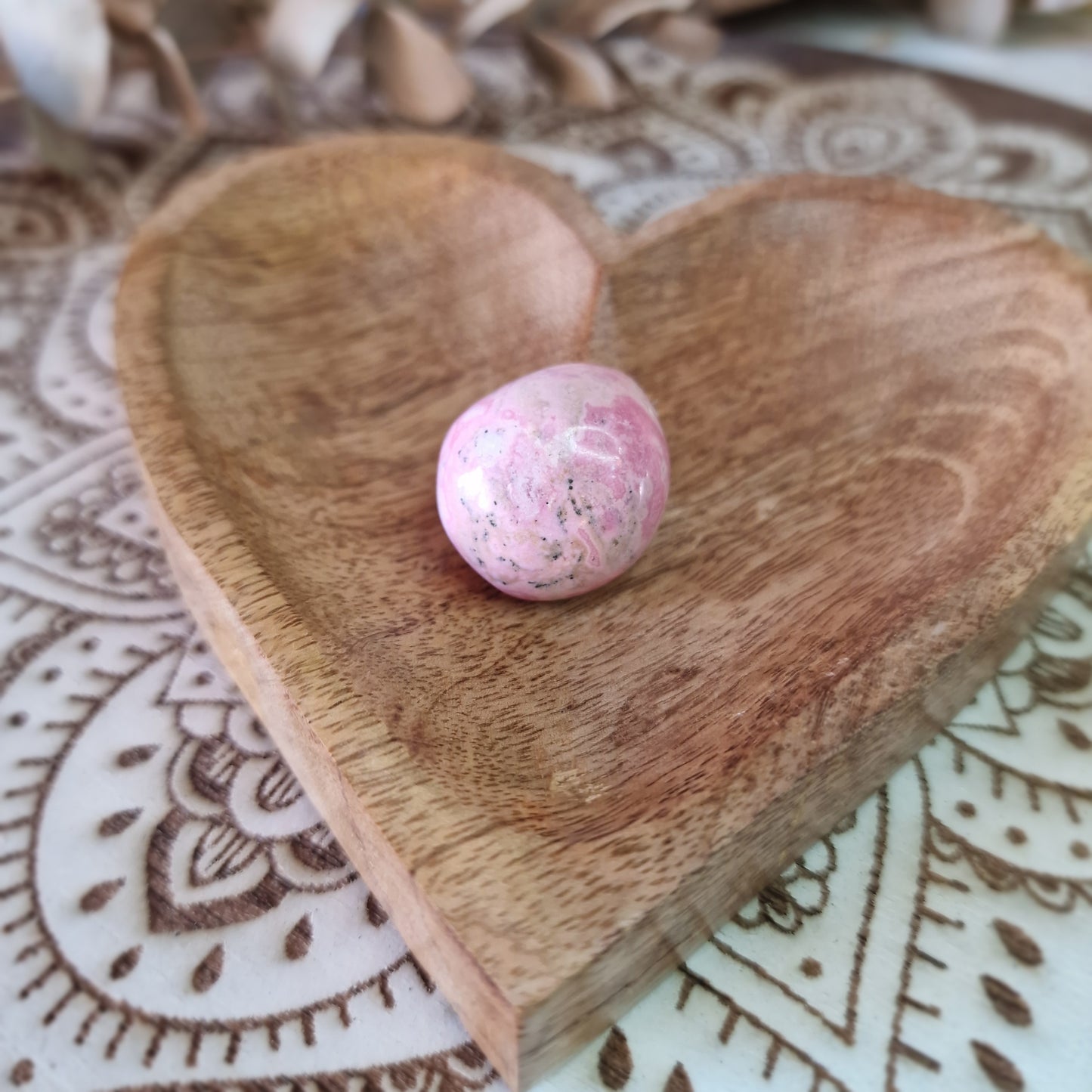 Bandeja de Madera de Mango ~ Corazón