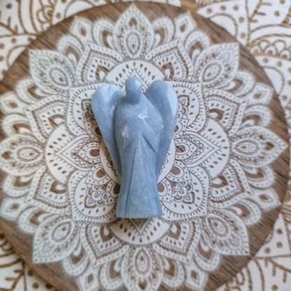 Ángel de Amatista, Selenita, Cuarzo Rosa o Angelita ~ Protección y guía espiritual